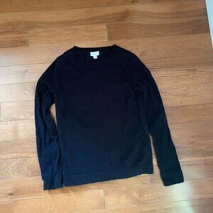 JCrew Teddie Sweater Black Small